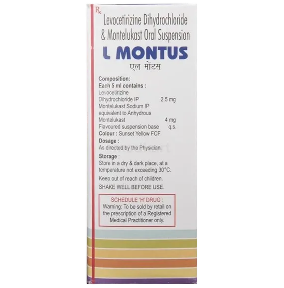 l montus syrup 60 ml